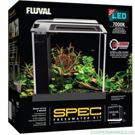 FLUVAL SPEC 3, SORT 10 LTR. 27.5 X 30 X 22.3 CM.