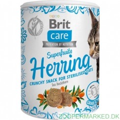 Care Cat Snack Superfruits Herring