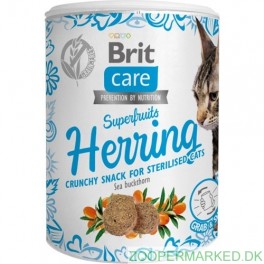 Care Cat Snack Superfruits Herring