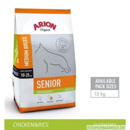 Arion Orginal Adult Medium Senior - Chicken & Rice - 12 kg Arion Orginal Adult Medium Senior - Chicken & Rice - 12 kg