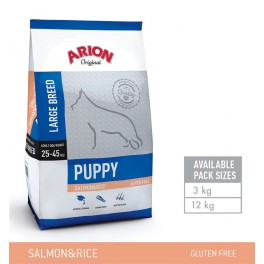 Arion Original Puppy Large Breed - Laks & Ris - 3 kg