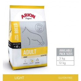 Arion Original Adult Small/Medium Breed - Light - 3 kg