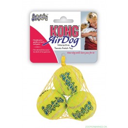 KONG AirDog Squeakair Tennisbold, 5 cm, 3 stk