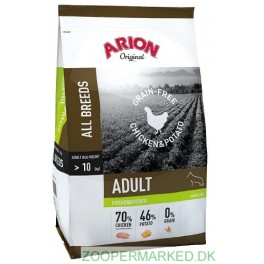 Arion No Grain - Kylling & Kartoffel - 12 kg