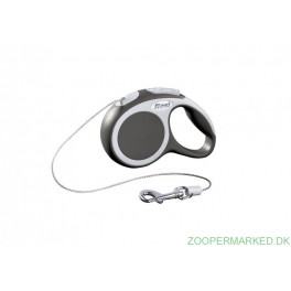 Flexi Vario XS, antracit 3 meter snor. Flexi Vario XS, antracit 3 meter snor.