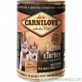 Carnilove Canned Salmon & Turkey for Puppies 400g