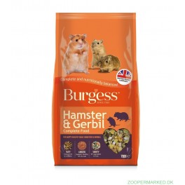 BURGESS HAMSTER & GERBIL FODER 700 G BURGESS HAMSTER & GERBIL FODER 700 G