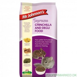 Mr. Johnson Supreme Chinchilla & degu foder 900 gram